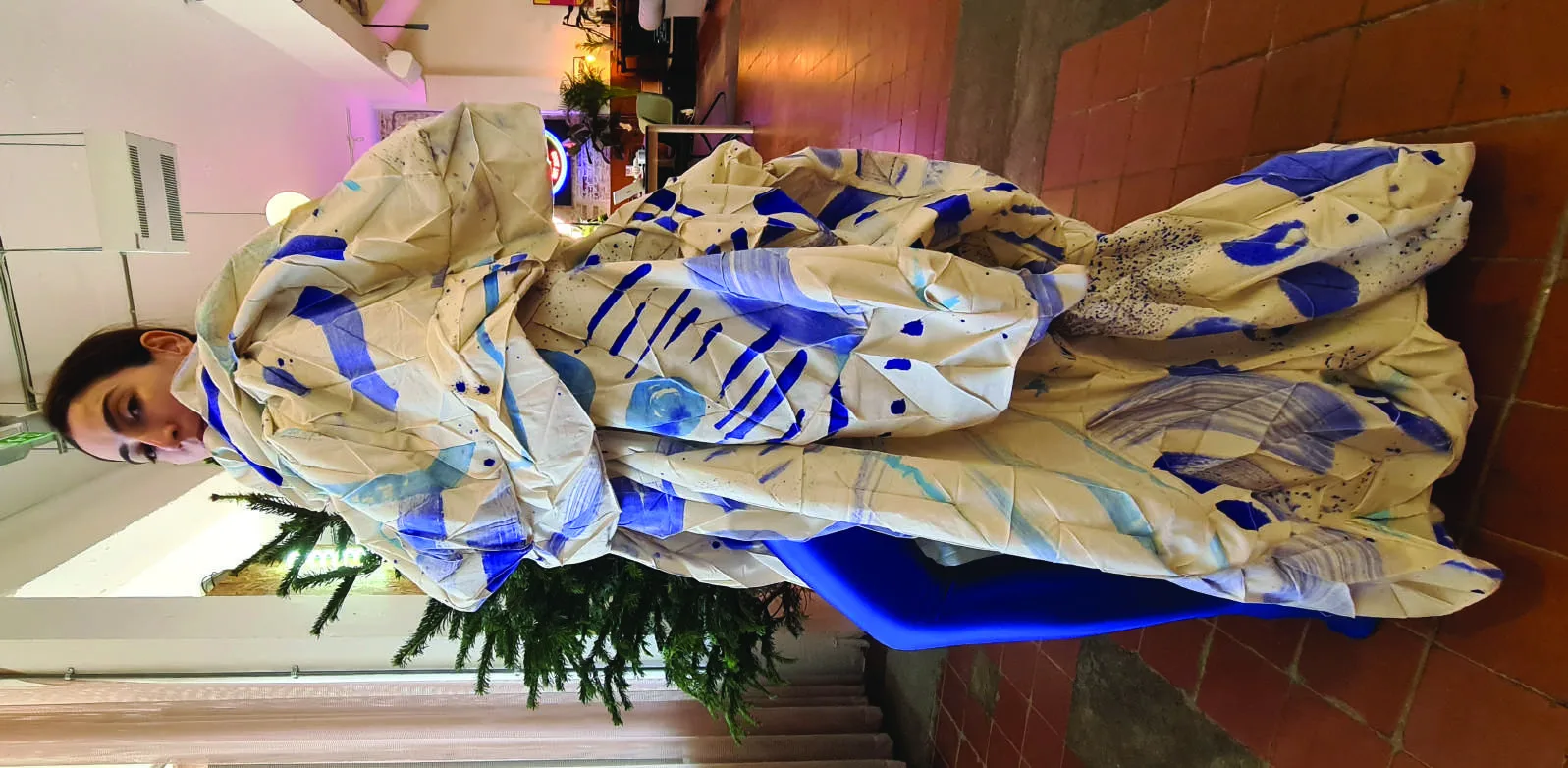 Art House 01 — editorial sculptural garment
