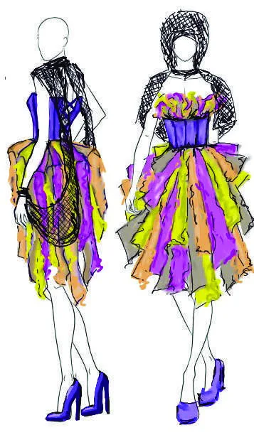 Corset Illustration 03